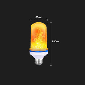 LED Flame Light Christmas Atmosphere Flame Light Bulb Four Gear With Gravity Induction - Good Life Shop