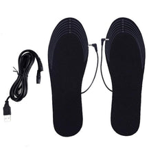 Load image into Gallery viewer, Unisex Winter Warmer Foot USB Charging Electric Heated Insoles For Shoes Heating Insole Boots Cuttable Rechargeable Heater Pads - Good Life Shop