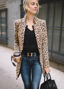 Women Slim Casual Business Suit Jacket Coat Outwear Top - Good Life Shop