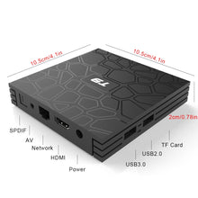 Load image into Gallery viewer, T9 4GB 64GB RK3328 Quad Core Smart Android 8.1 TV BOX Bluetooth4.0 H2.65 4K 2.4GHz/5GHz WIFI Set-top box Media Player - Good Life Shop